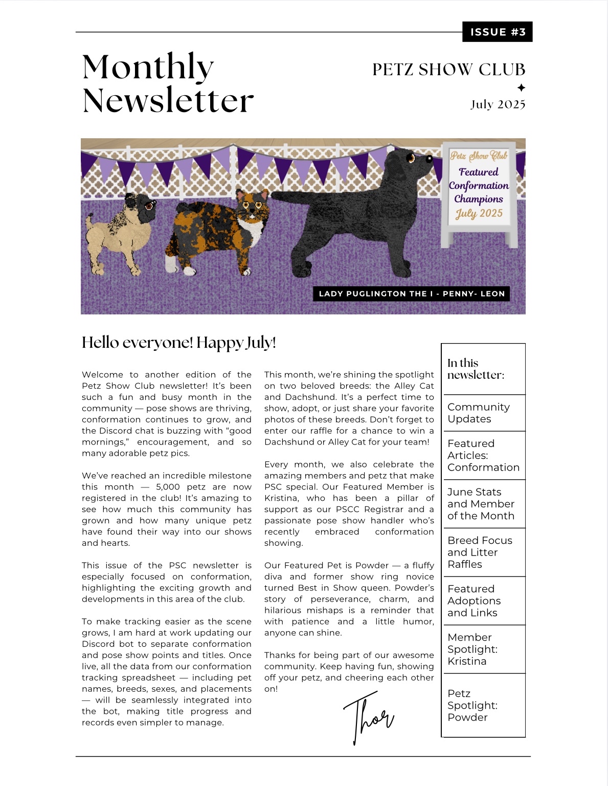 PSC Newsletter July 2025