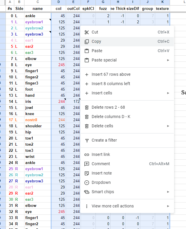 Step 12: Copying the Data