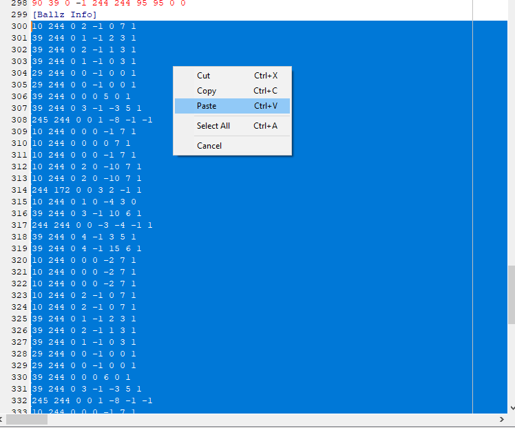 Step 13: Paste the Data in LNZPro