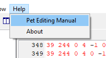 Step 8: Pet Editing Manual